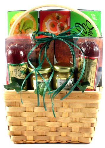 Gift Basket Village - Cheese, Sausage & More, Meat & Cheese Experience - Perfect For Any Occasion