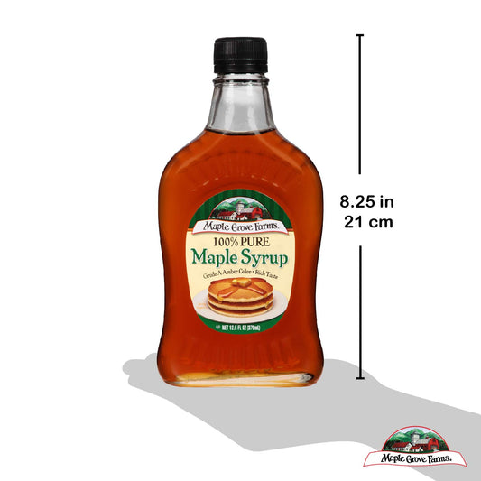 Maple Grove Farms Pure Maple Syrup, 12.5 Oz