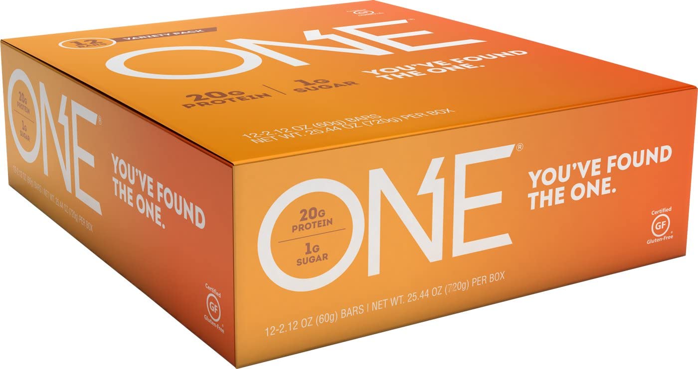 ONE Protein Bars, Best Sellers Variety Pack, Gluten Free 20g