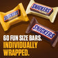 SNICKERS Original, Peanut Butter & Almond Bulk Variety Pack Fun Size Chocolate Candy Bar Assortment, 44.5 oz, 60 Pieces Bag