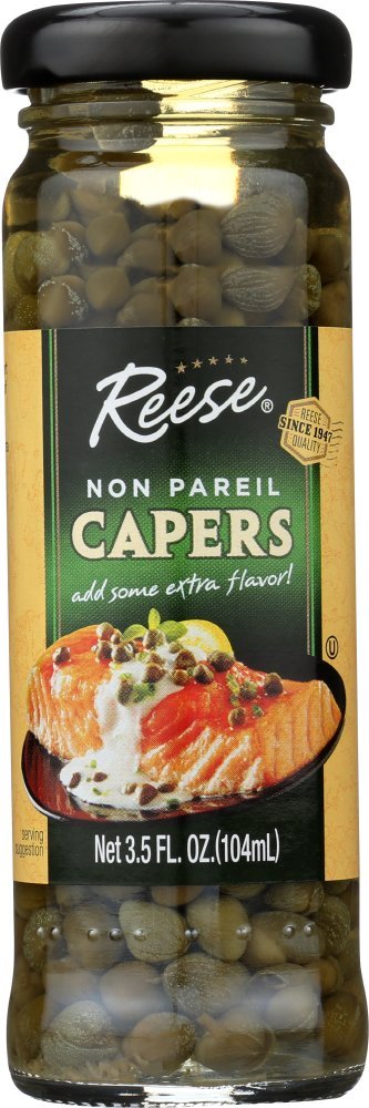 Reese Non Pareil Capers, 3.5-Ounces (Pack of 12)