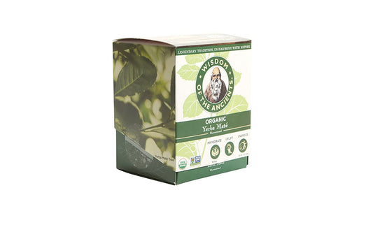 WISDOM OF THE ANCIENTS Organic Yerba Maté Tea Bags, 1oz