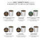 Peet’s Coffee, Bestsellers Variety Pack - 60 K-Cup Pods for Keurig Brewers (6 Boxes of 10 K-Cup Pods), Major Dickason’s, Big Bang, French Roast, Café Domingo, Organic Alma De La Tierra, House Blend