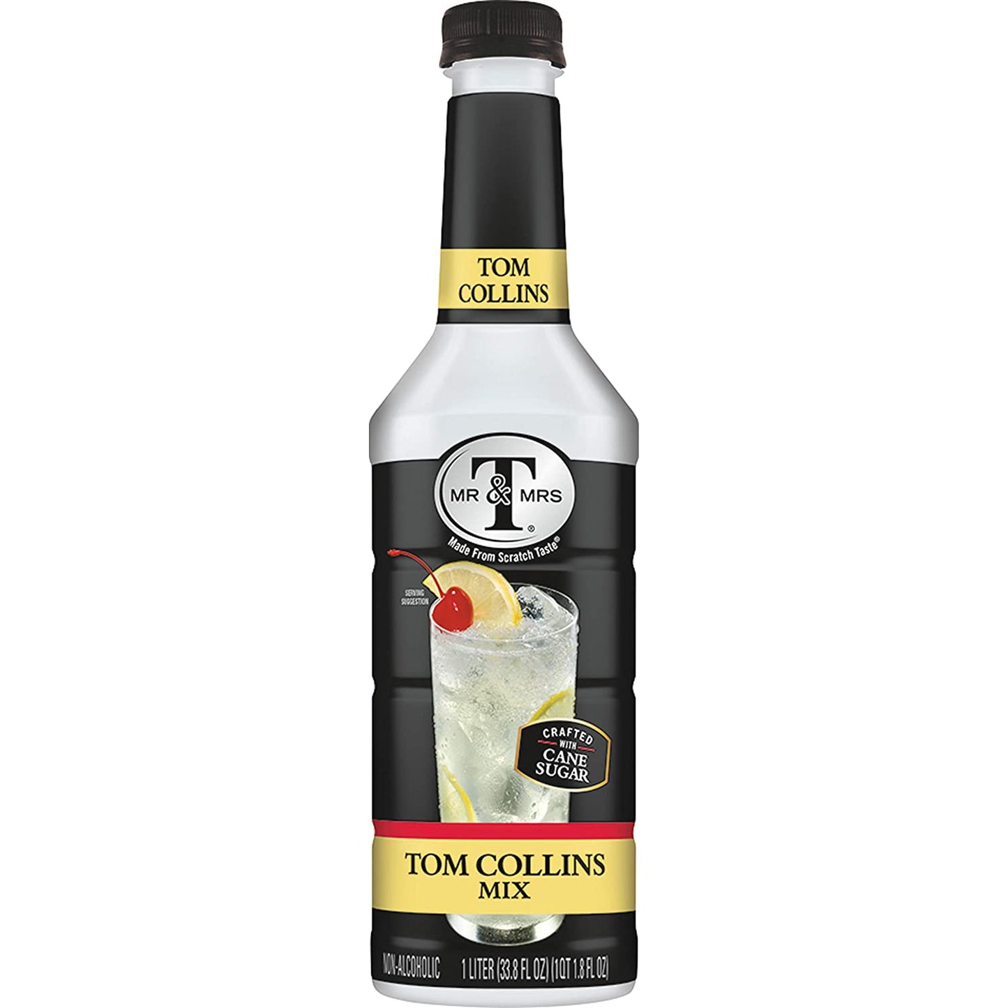 Mr & Mrs T Tom Collins Mix, 1 L bottles (Pack of 6)