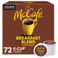 McCafé Breakfast Blend, Keurig Single Serve K-Cup Pods, Light Roast Coffee Pods, 72 Count