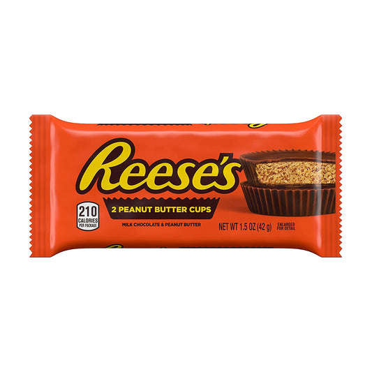 REESE'S Milk Chocolate Peanut Butter Cups Candy, Bulk Easter, 1.5 oz Packs (36 Count)