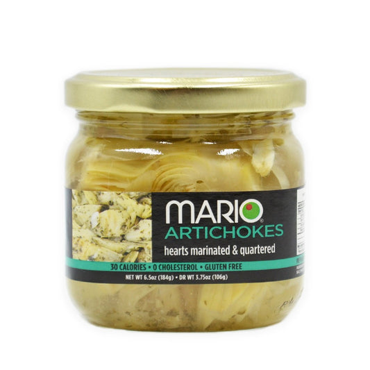 Mario Camacho Foods Artichokes Hearts, Marinated/Quartered, 3.75 Ounce (Pack of 12)