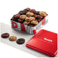 David's Fresh-Baked Cookies Tin, 0.50 Oz Assorted Mini Cookies with Chocolate Chip