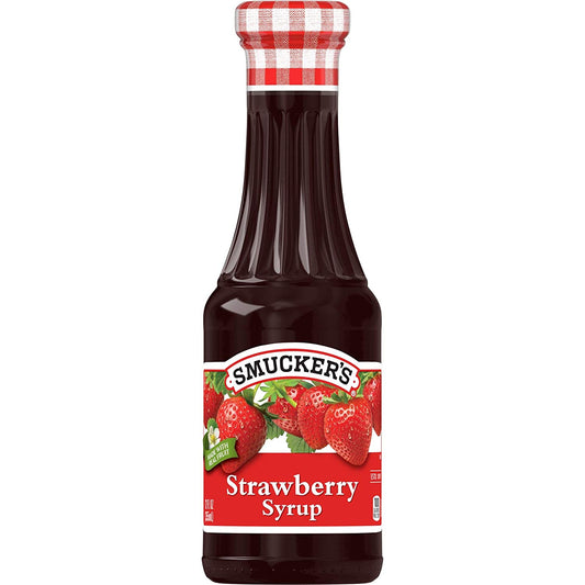 Smucker's Strawberry Syrup, 12 Ounces (Pack of 6)
