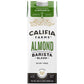 Califia Farms - Almond Milk, Unsweetened Barista Blend, 32 Oz | Dairy Free | Soy Free | Gluten Free | Whole30 | Keto | Vegan | Plant Based | Nut Milk | Non-GMO | Shelf Stable