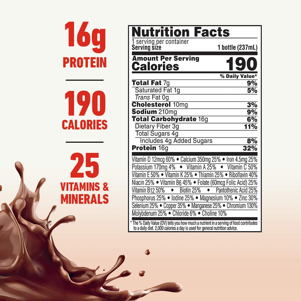 Boost Glucose Control Chocolate Ready To Drink, 8 Ounce (Pack of 24)