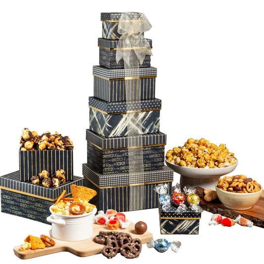 Broadway Basketeers Ultimate Gourmet Gift Tower