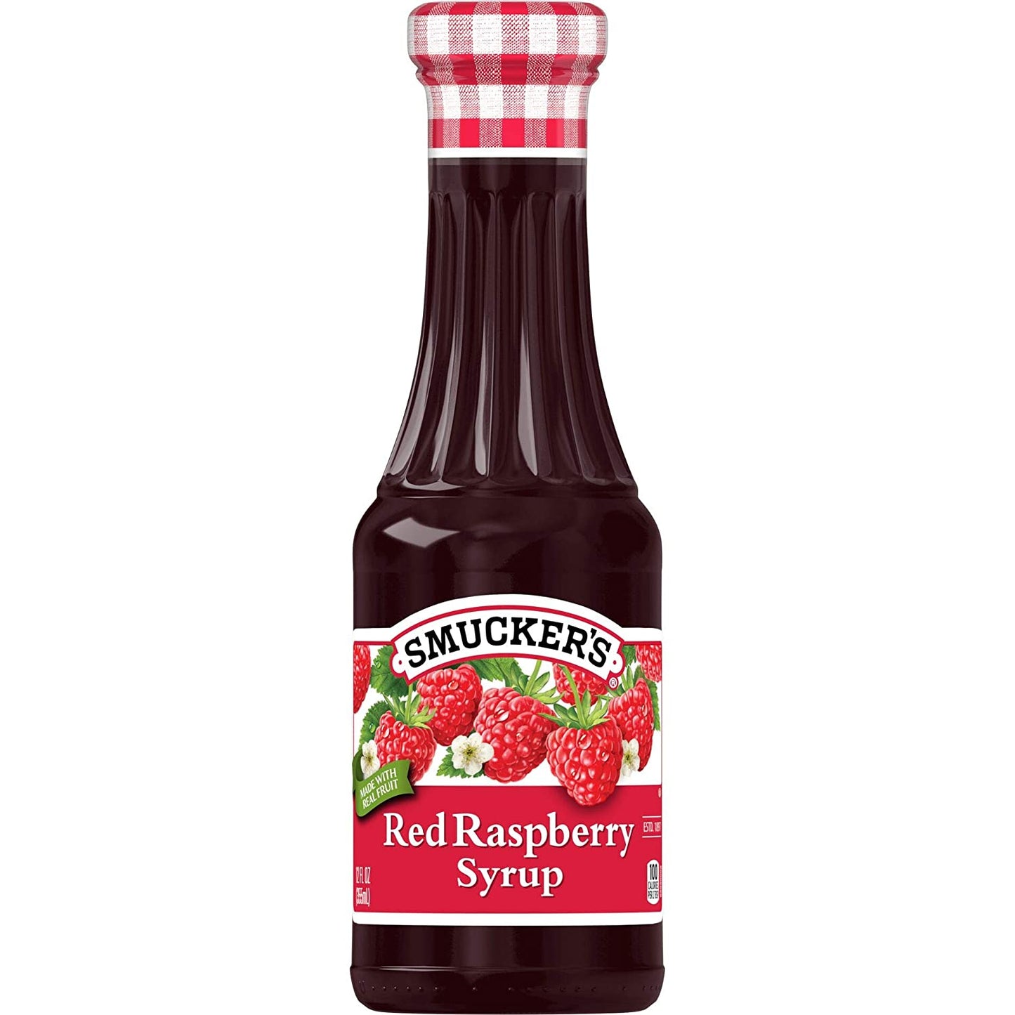Smucker's Red Raspberry Syrup, 12 Ounces (Pack of 6)