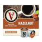 Victor Allen's Coffee Hazelnut Blend, Flavored Medium Roast, 80 Count Single Serve Coffee Pods for Keurig K-Cup Brewers