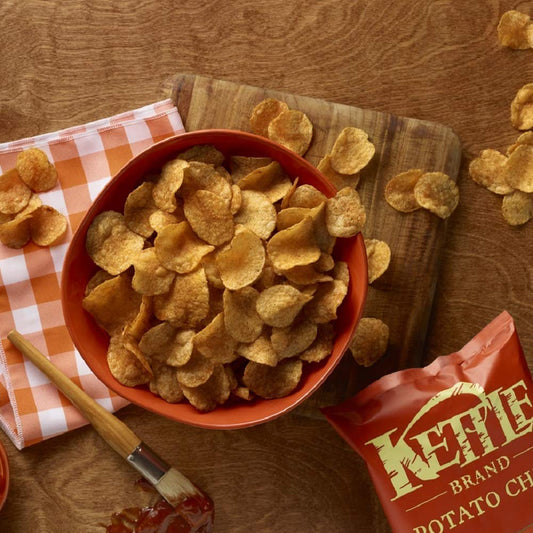 Kettle Brand Potato Chips, Organic Country Style Barbeque Kettle Chips, 5 Oz