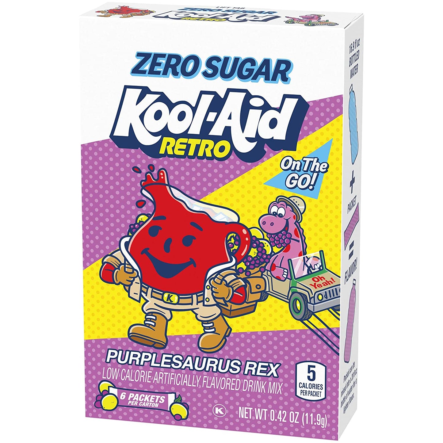 Kool-Aid Sugar-Free Grape Lemonade On-The-Go Powdered Drink Mix 72 Count