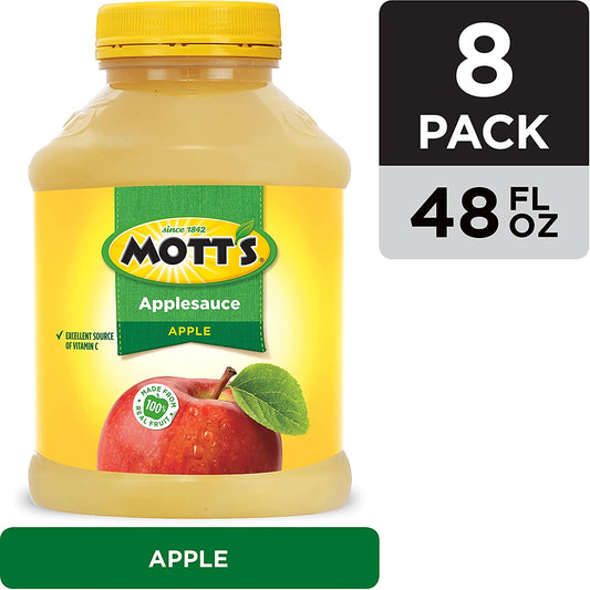 Mott's Applesauce, 48 oz jars (Pack of 8)