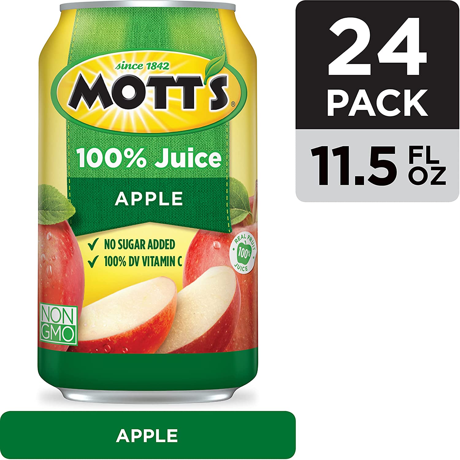 Motts Light Apple Juice, 64 Fluid Ounce Jug -- 8 per Case.