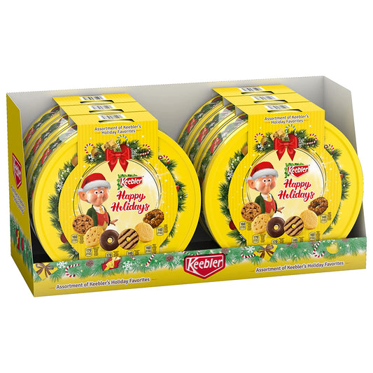 Keebler Holiday Cookie Tin 14.2oz