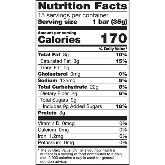 Nature Valley Sweet and Salty Nut Granola Bars, Dark Chocolate Peanut and Almond, 15 ct