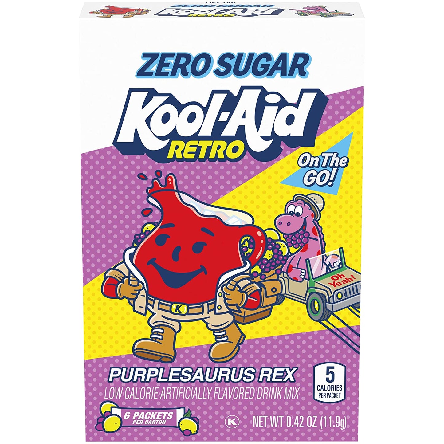 Kool-Aid Sugar-Free Grape Lemonade On-The-Go Powdered Drink Mix 72 Count