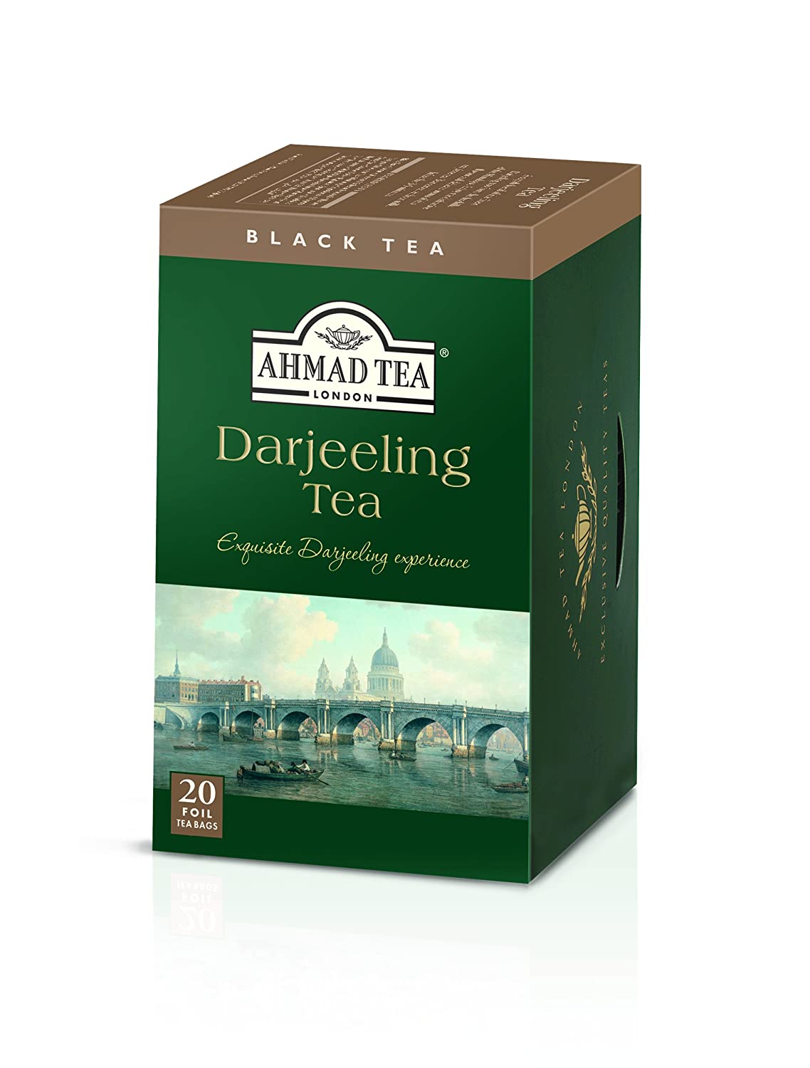 Ahmad Tea Darjeeling Tea, 20-Count Boxes (Pack of 6)