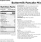 Augason Farms Buttermilk Pancake Mix 3 lbs 4 oz No. 10 Can