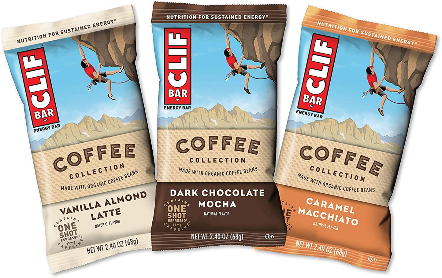 CLIF BARS - Energy Bars - Best Sellers Variety Pack- Made with Organic Oats
