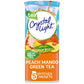 Crystal Light Peach Mango Green Tea Drink Mix (60 Pitcher Packets, 12 Packs of 5)