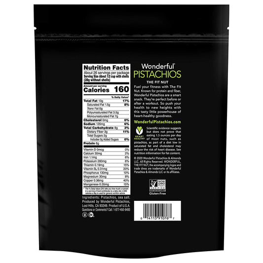 Wonderful Pistachios Resealable Bag, Roasted & Salted, 48 Oz