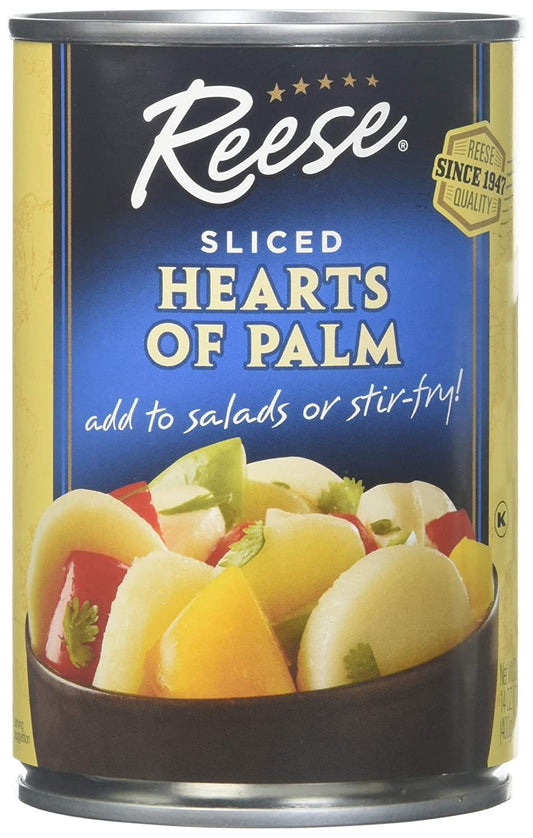 Reese Hearts of Palm Slices, 14 Ounces (Pack of 6)