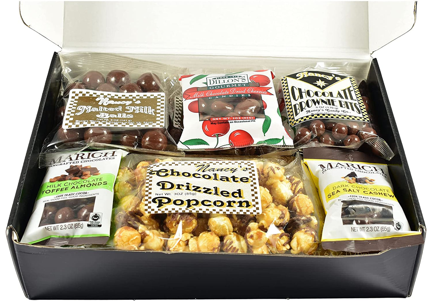 Gift Basket Village Chocolate Madness Deluxe Holiday Gift Basket (Medium), Black