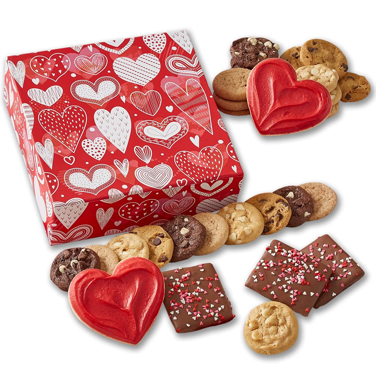 Mrs. Fields Cookies Valentine's Day Combo Bites Box