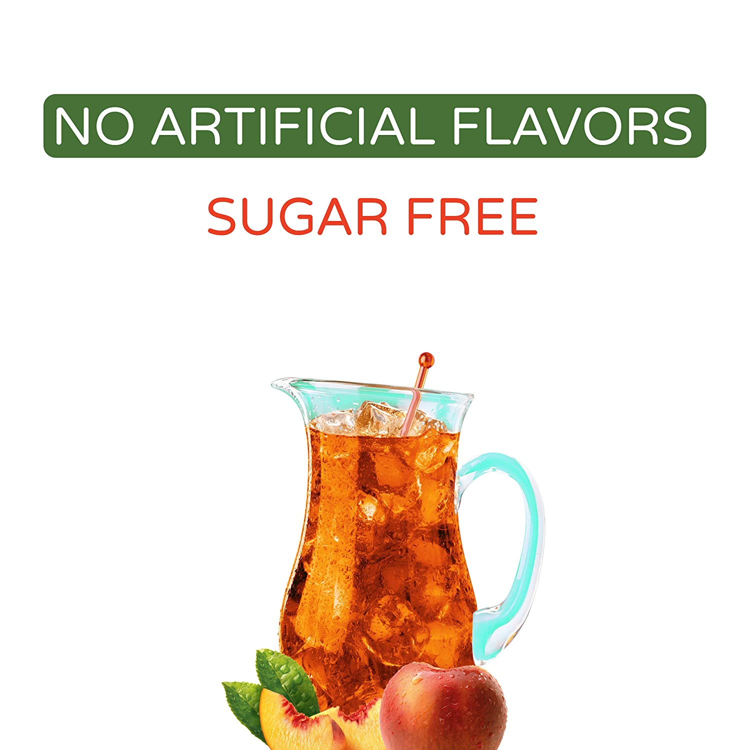 Sugar Free Peach Sweet Tea