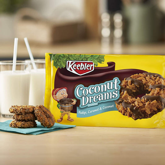 Keebler Coconut Dreams Cookies, Caramel and Coconut