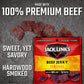 Jack Link's Beef Jerky, Pack of 5 – Flavorful Meat Snack for Lunches, Ready to Eat – 7g of Protein, Made with Premium Beef – Teriyaki, 0.625 Oz Bags