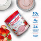 SlimFast Meal Replacement Powder, Original Strawberries & Cream, Weight Loss Shake Mix, 10g of Protein, 14 Servings