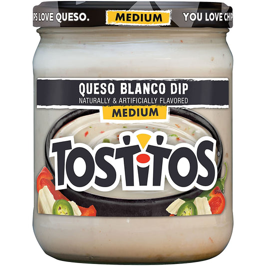 Tostitos Queso Variety Pack, 4 Count, 15.5 Ounce (Pack of 4)