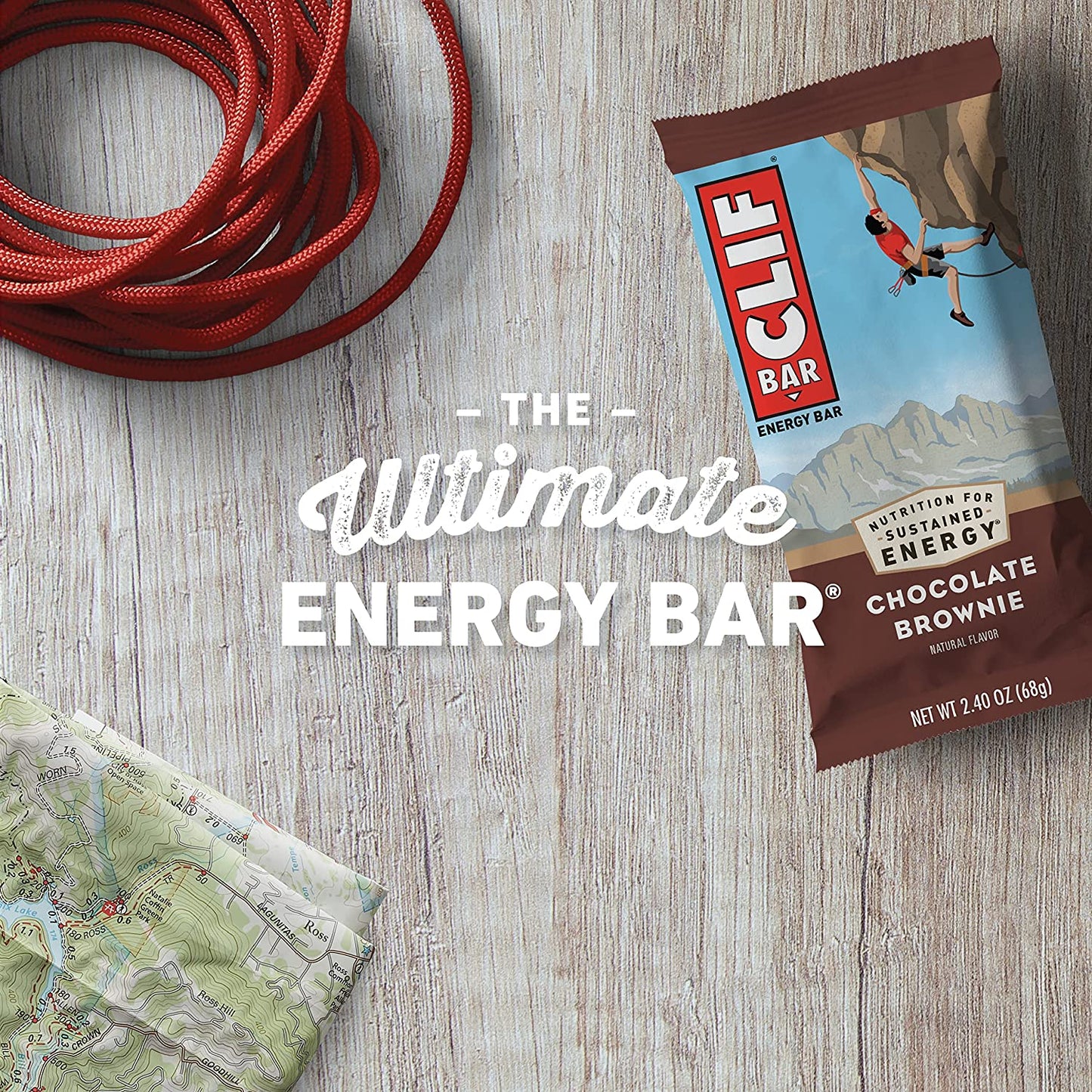 CLIF BARS - Chocolate Brownie - 10 Full Size and 10 Mini Energy Bars - Made with Organic Oats - Plant Based Food - Vegetarian - Kosher