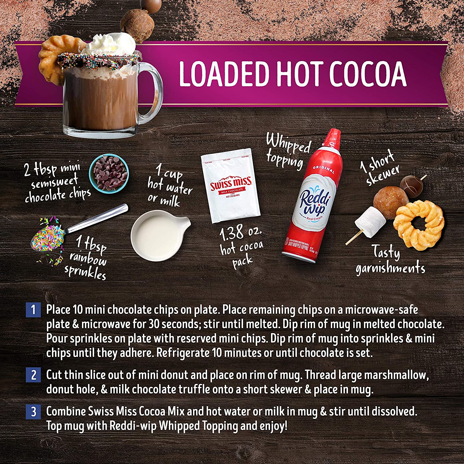  Swiss Miss Milk Chocolate Hot Cocoa, Keurig Single-Serve K-Cup  Pods, 44 Count : Grocery & Gourmet Food